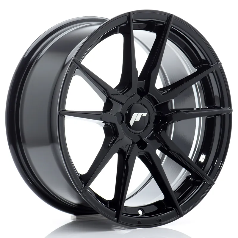 Kup teraz Felga JR Wheels JR21 17x8 (4 śrub) ET20-35 Gloss Black Blank