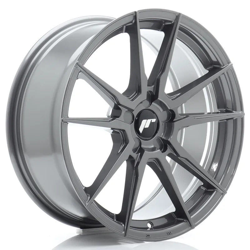 Felga JR Wheels JR21 18x8,5 (5 śrub) ET20-45 Hyper Gray Blank Premium