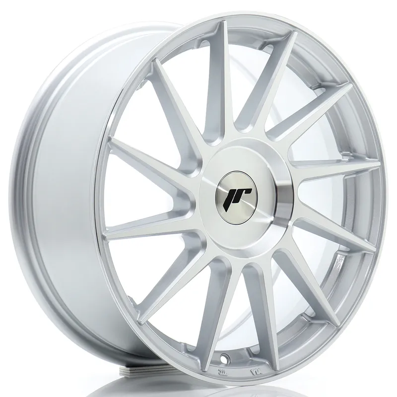 Felga JR Wheels JR22 17x7 (3/4/5 śrub) ET20-40 Silver Machined Face Blank Wysoka jakość