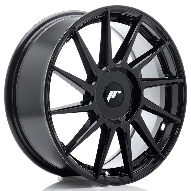 Hit sprzedaży Felga JR Wheels JR22 17x8 (3/4/5 śrub) ET20-45 Gloss Black Blank