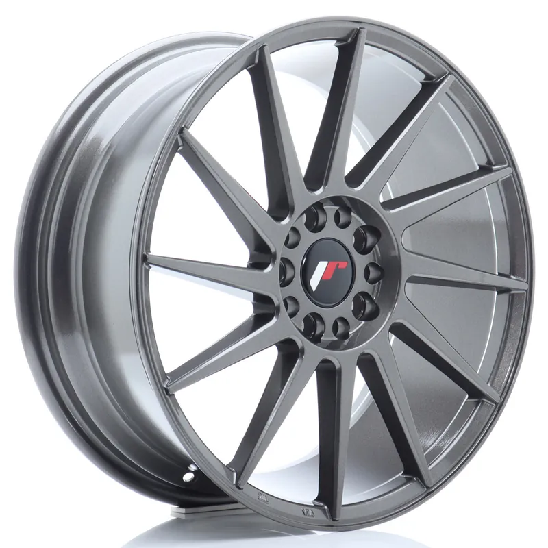 Felga JR Wheels JR22 18x7,5 5x112/5x114,3 ET40 Hyper Gray Darmowy zwrot
