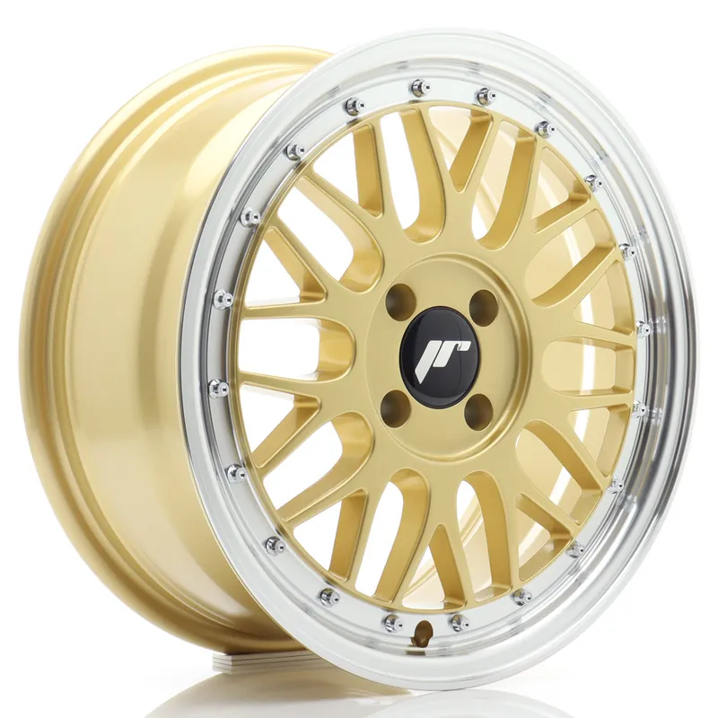 Felga JR Wheels JR23 16x7 4x100 ET20 Gold w/ Machined Lip Taniej