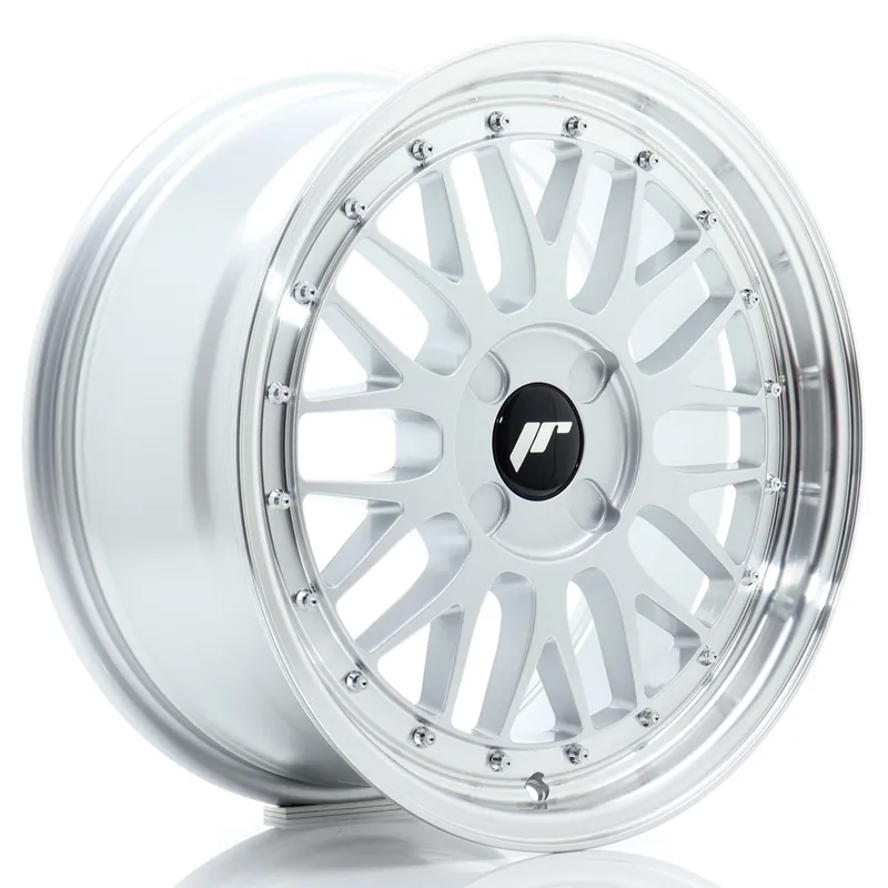 Felga JR Wheels JR23 17x7,5 (4 śrub) ET20-40 Hyper Silver w/ Machined Lip Blank Tani