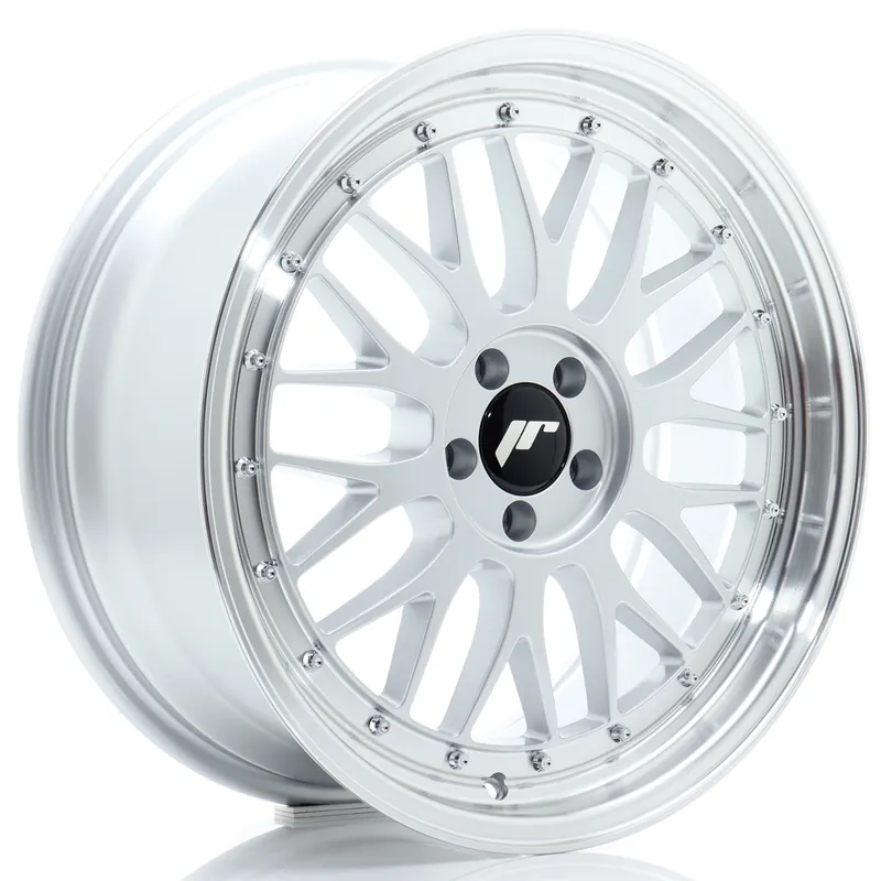 Ostatnia szansa Felga JR Wheels JR23 18x8,5 5x120 ET25 Hyper Silver w/ Machined Lip
