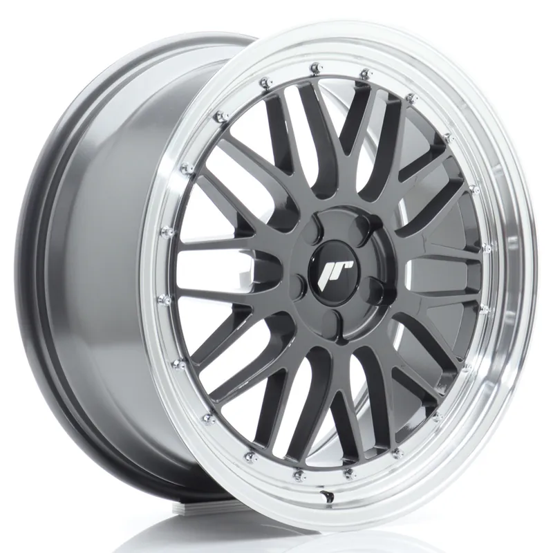 Felga JR Wheels JR23 19x8,5 (5 śrub) ET20-45 Hyper Gray w/ Machined Lip Blank Hit sprzedaży