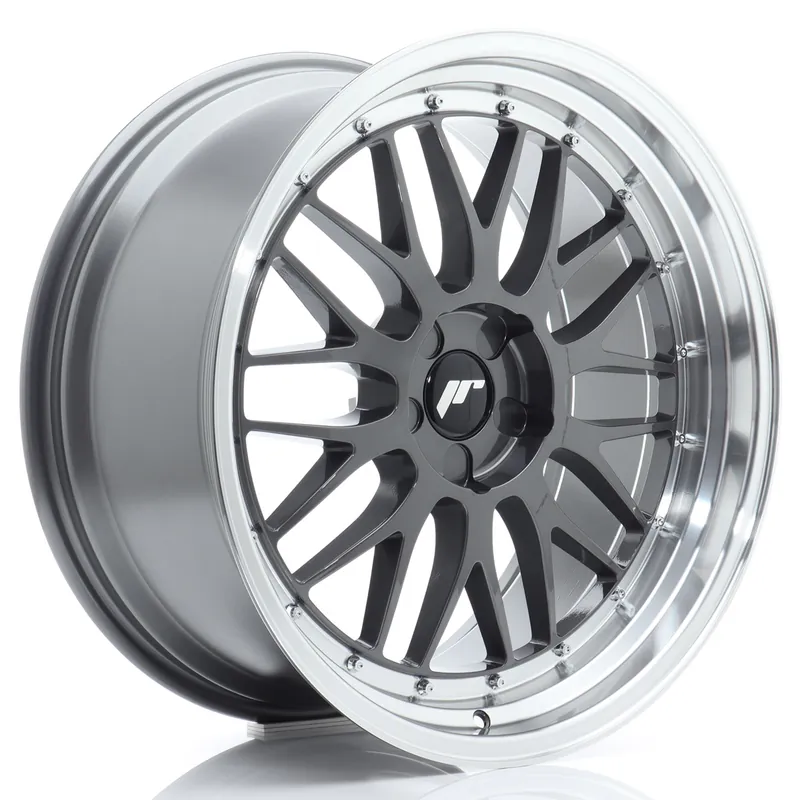 Felga JR Wheels JR23 20x10,5 (5 śrub) ET20-45 Hyper Gray w/ Machined Lip Blank Ekspresowa dostawa