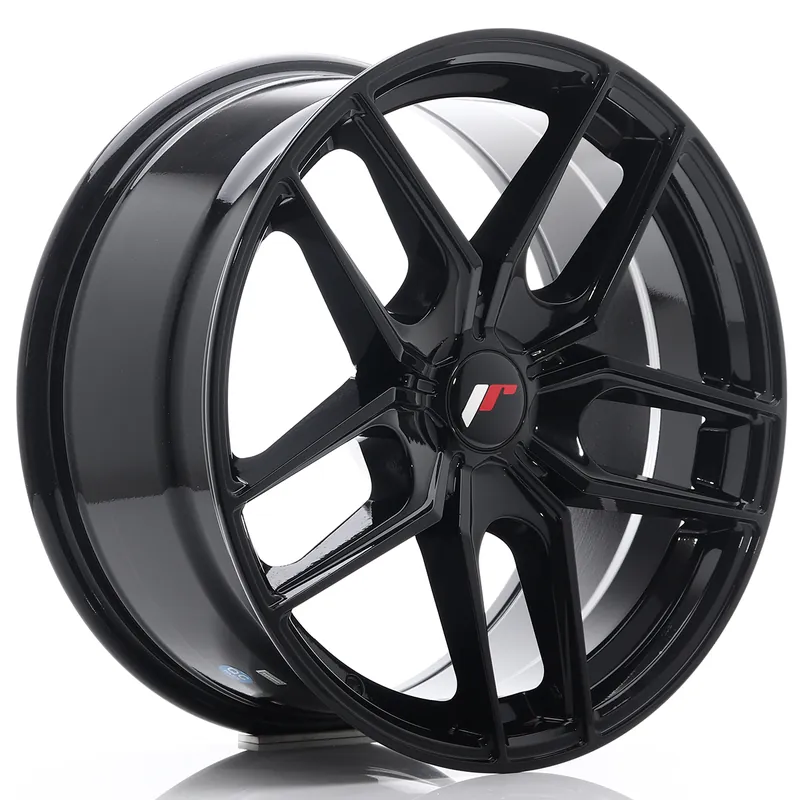 Premium Felga JR Wheels JR25 18x8,5 (5 śrub) ET20-40 Gloss Black Blank