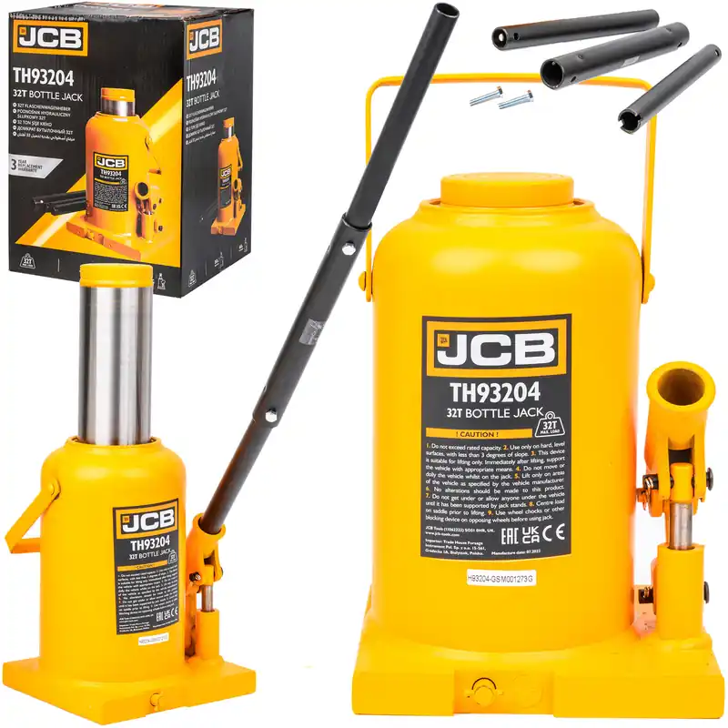 Podnośnik hydrauliczny słupkowy butelkowy maszynowy mocny lewarek 32 T JCB Taniej